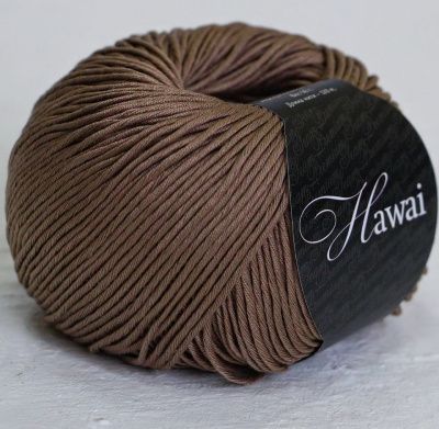 SEAM HAWAI  840 шоколадный мусс 100% мерсеризованный хлопок; 120м/50г